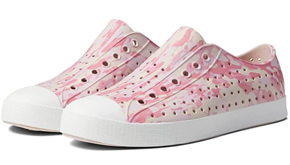 Native Men's Jefferson Slip On Shoes Size 10 Pink White EVA Waterproof NWOB